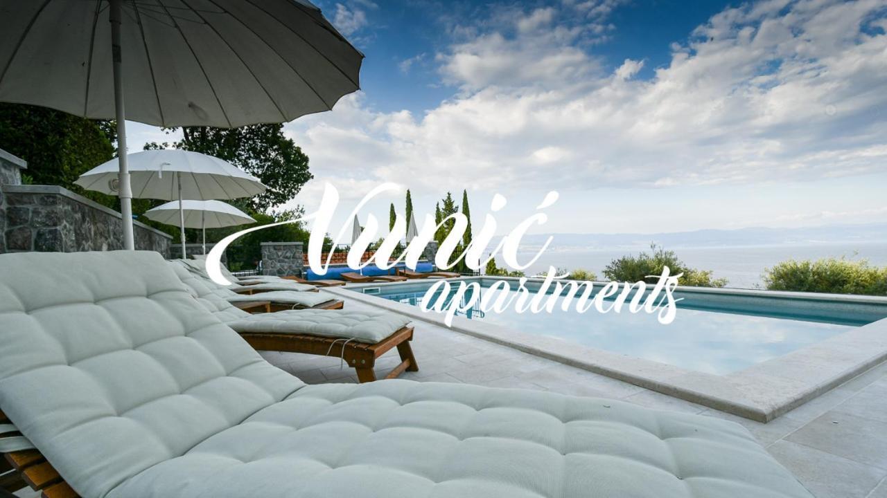 Apartments Vunic Mošćenička Draga Exteriör bild