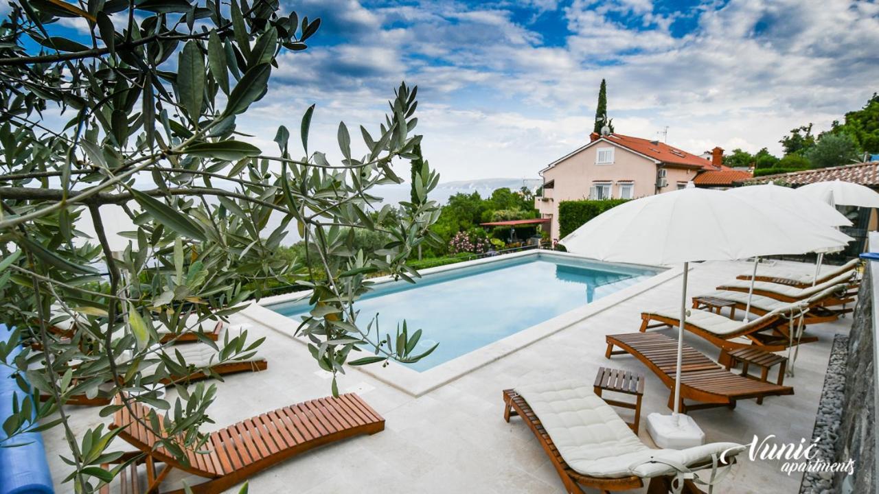 Apartments Vunic Mošćenička Draga Exteriör bild