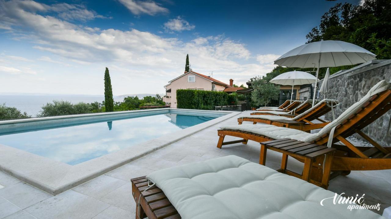 Apartments Vunic Mošćenička Draga Exteriör bild